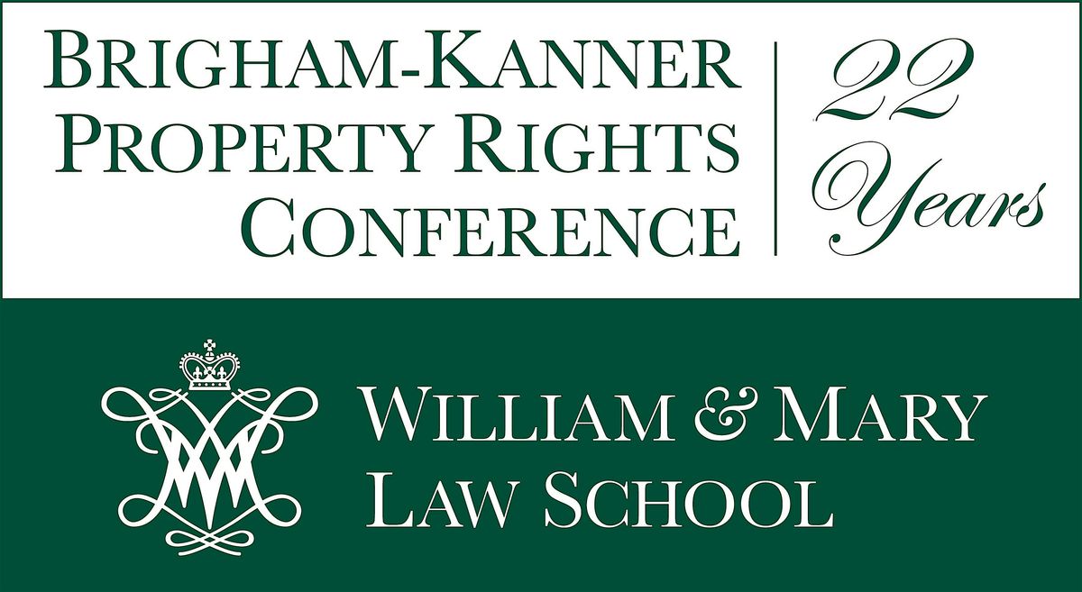 Brigham-Kanner Property Rights Conference 2025, 23 October | Event in Williamsburg | AllEvents