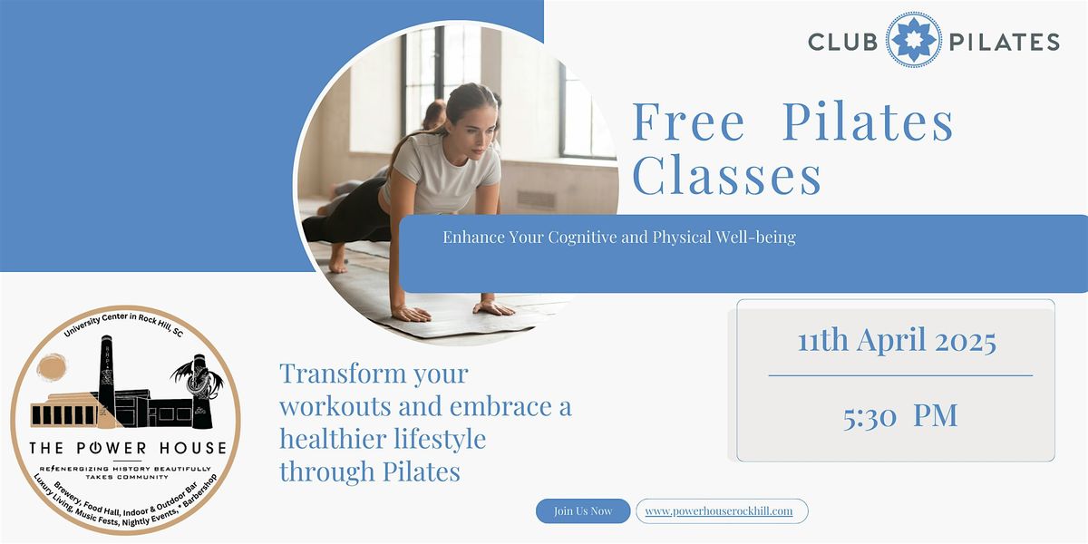 Free Mat Pilates, 11 May | Event in Rock Hill | AllEvents
