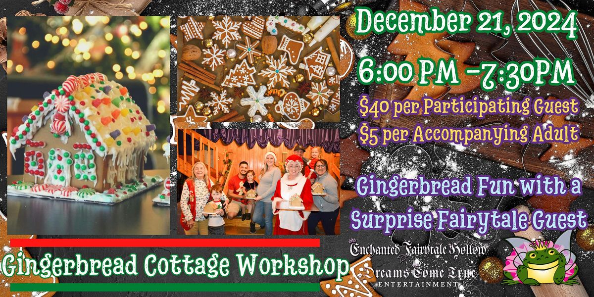 Sweet Treats on this Enchanted Street: Magical Gingerbread Cottage Workshop, 21 December | Event in Lakeland