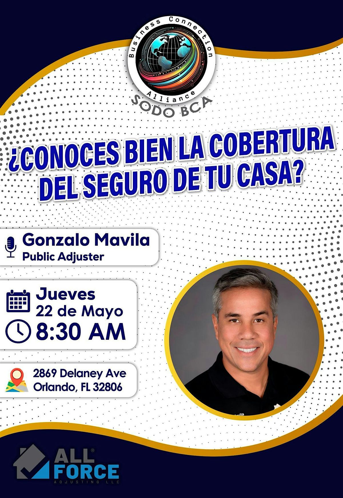 CONNOCES BIEN LA COBERTURA DEL SEGURO DE TU CASA? | Event in Orlando | AllEvents