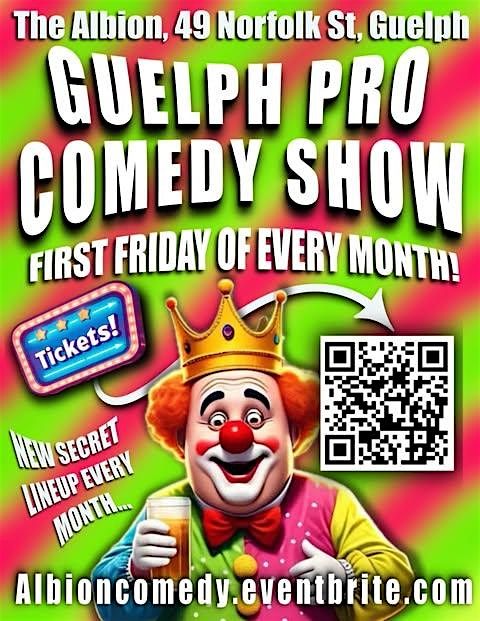 Guelph Pro Comedy Show  @ The Albion - May 2 | Event in Guelph | AllEvents