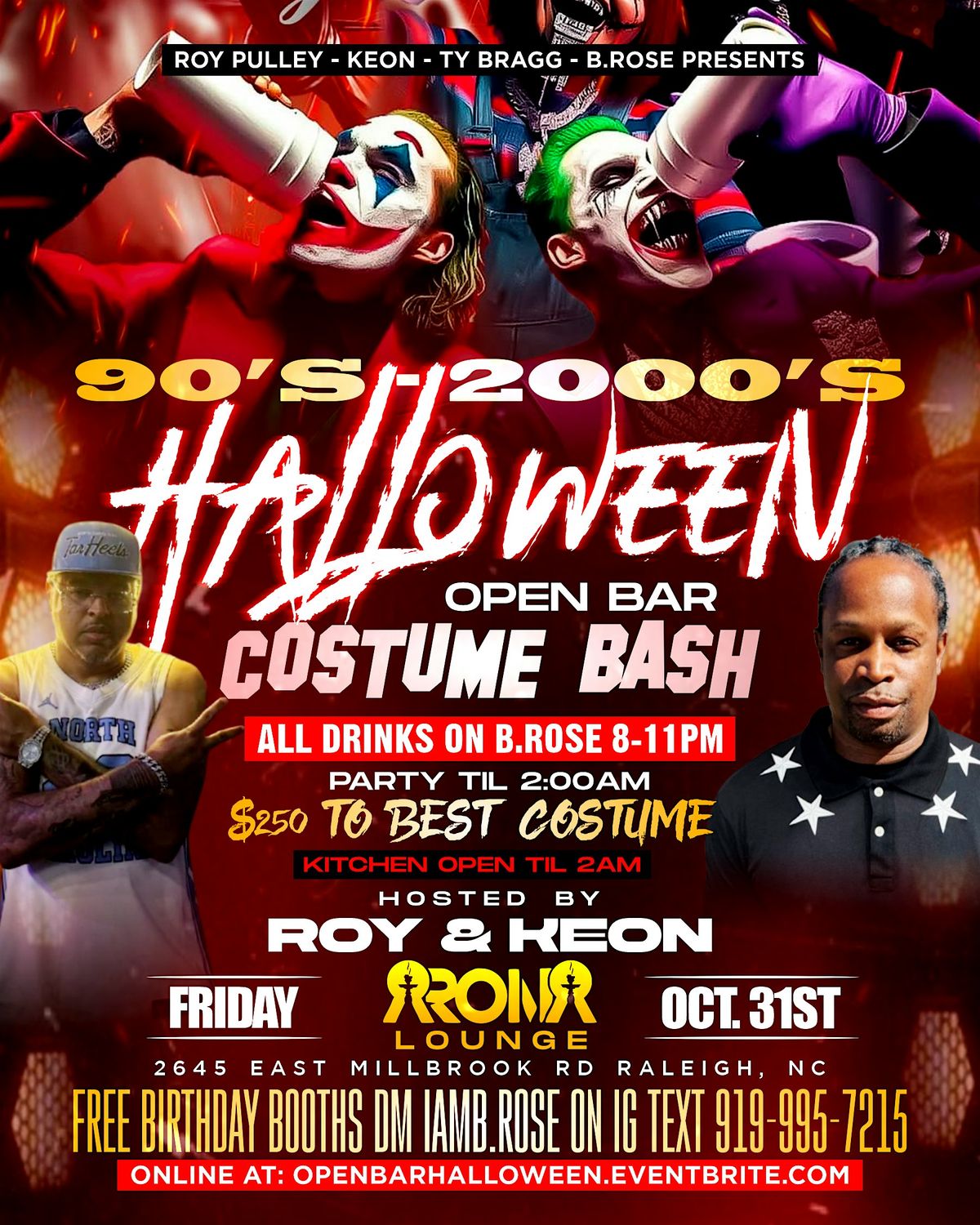 90-2000'S HALLOWEEN OPEN BAR COSTUME BASH | Event in RALEIGH | AllEvents