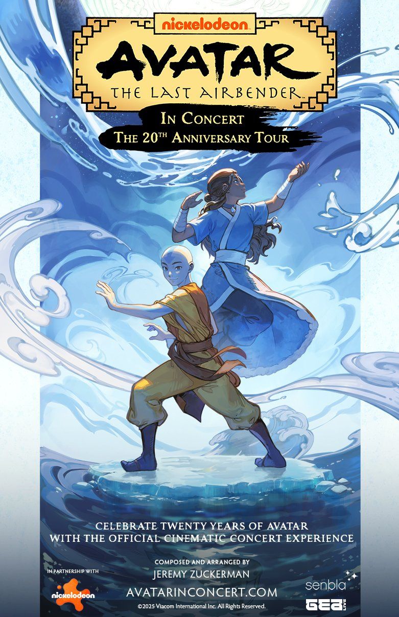 Avatar: The Last Airbender in Concert, 2 October | Event in Newark | AllEvents