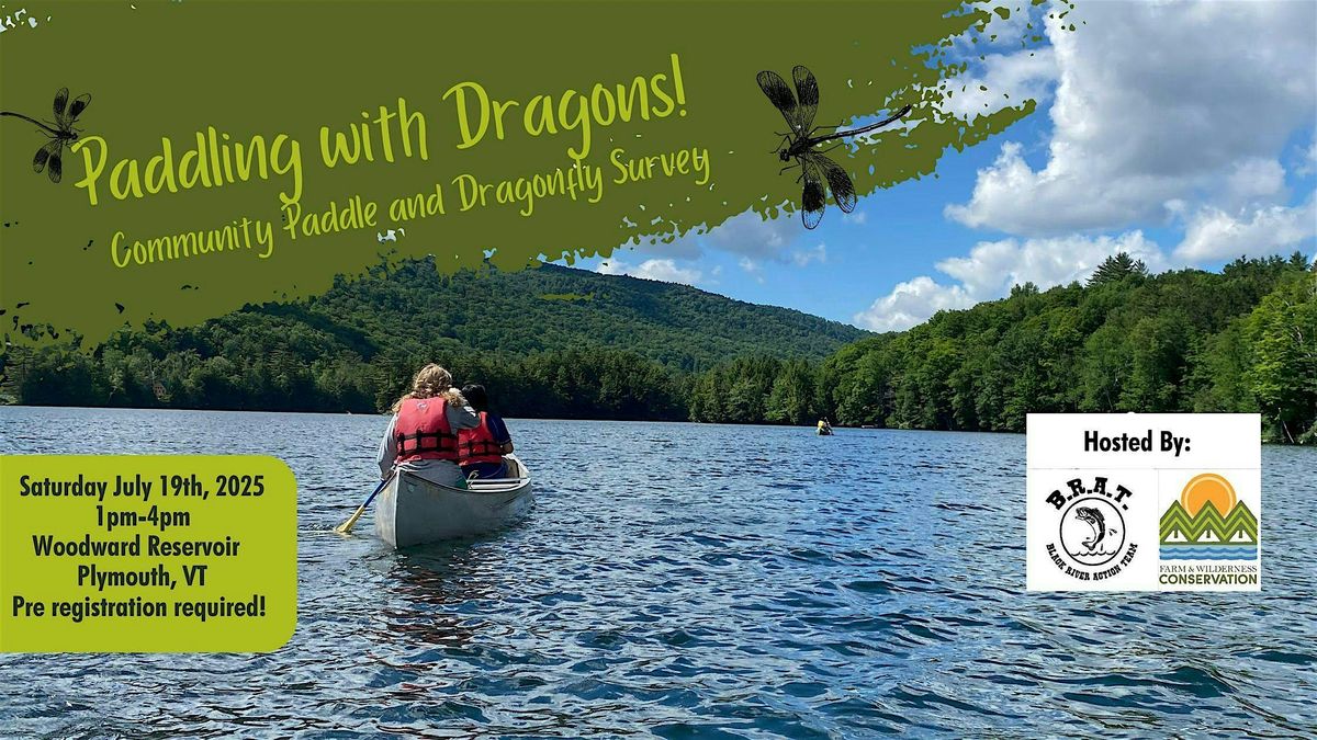 Community Paddle & Dragonfly Survey, 19 July | Event in Plymouth | AllEvents