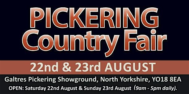 Pickering Country Fair 2026 - Admission Tickets, 22 August | Event in Pickering | AllEvents