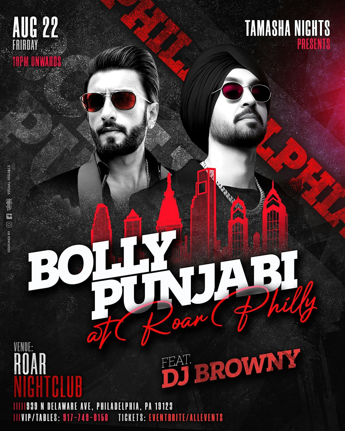 PHILLY BOLLYWOOD-BHANGRA BASH WITH BROWNY @ROAR NIGHTCLUB PHILLY BOLLYWOOD-BHANGRA BASH WITH BROWNY @ROAR NIGHTCLUB