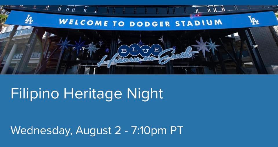 Dodgers Filipino Heritage Night, Dodger Stadium, Los Angeles, August 2