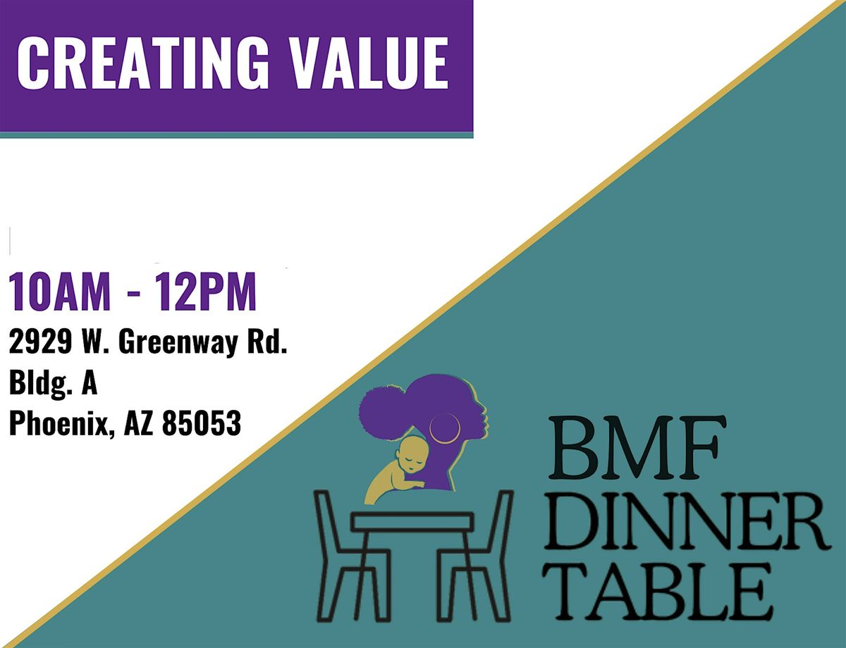 BMF Dinner Table, 2 August | Event in Phoenix | AllEvents