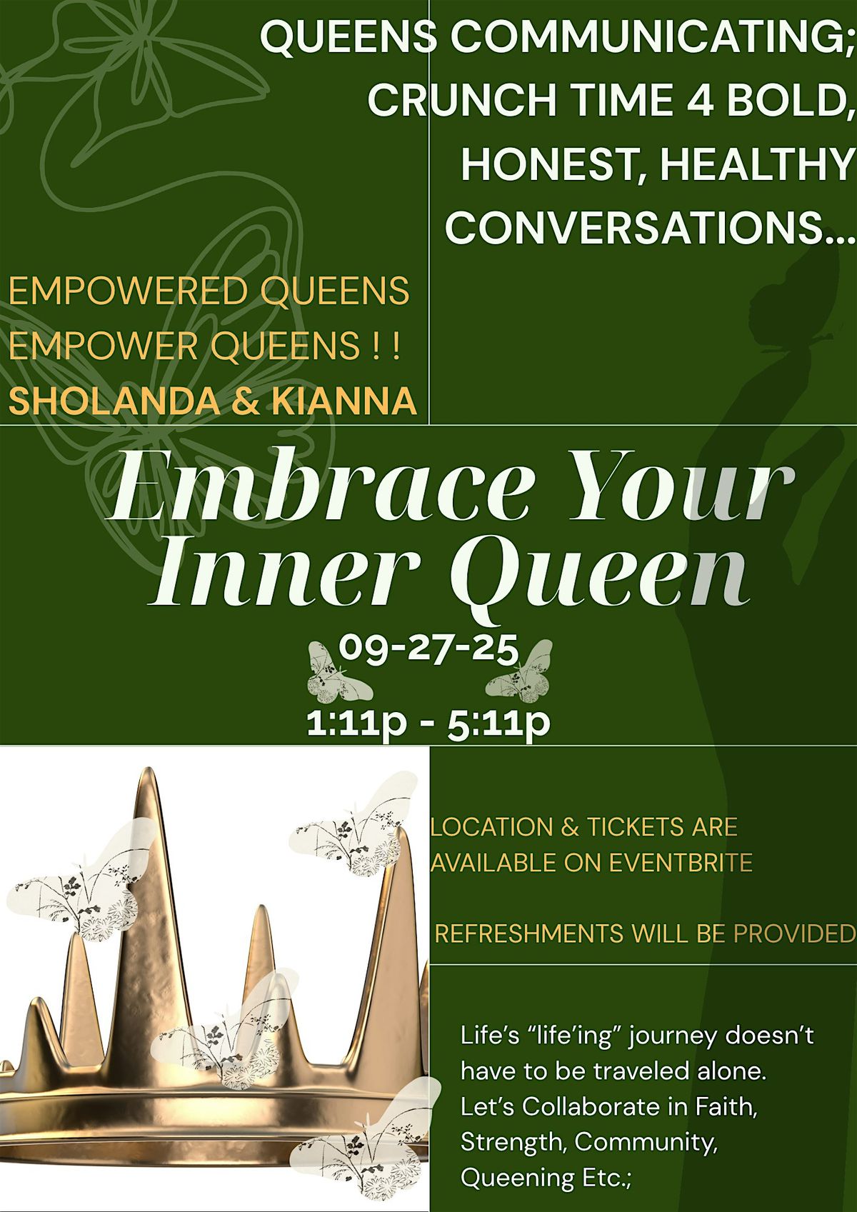 Queens Communicating, 27 September | Event in Mentor | AllEvents