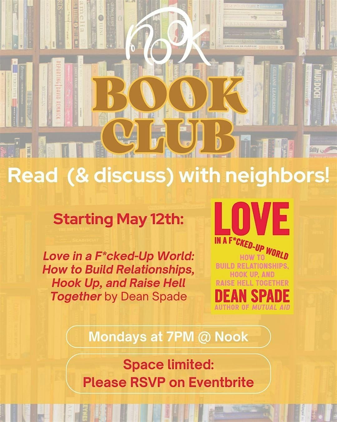 Nook Book Club – Love in a F*cked-Up World | Event in Brooklyn | AllEvents