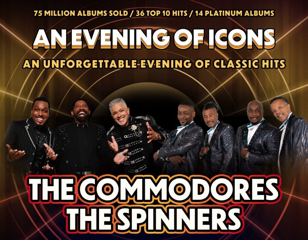 The Commodores & The Spinners, 5 October | Event in Fresno | AllEvents