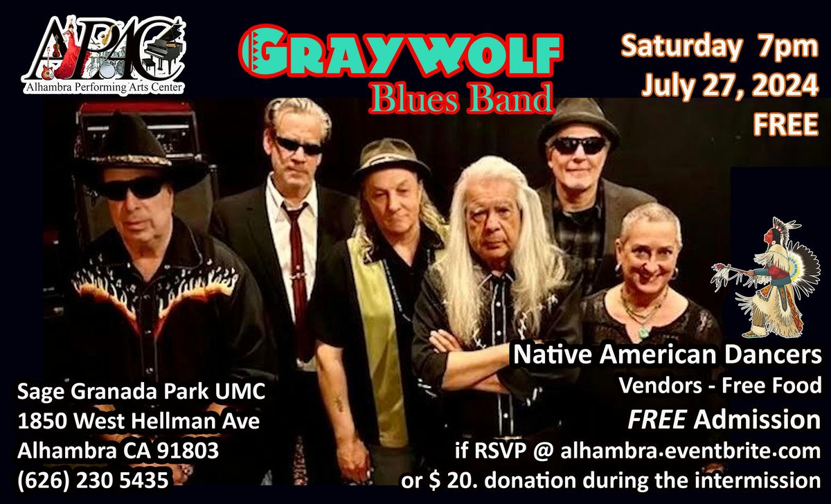 Graywolf Blues Band, 21 February | Event in Alhambra | AllEvents