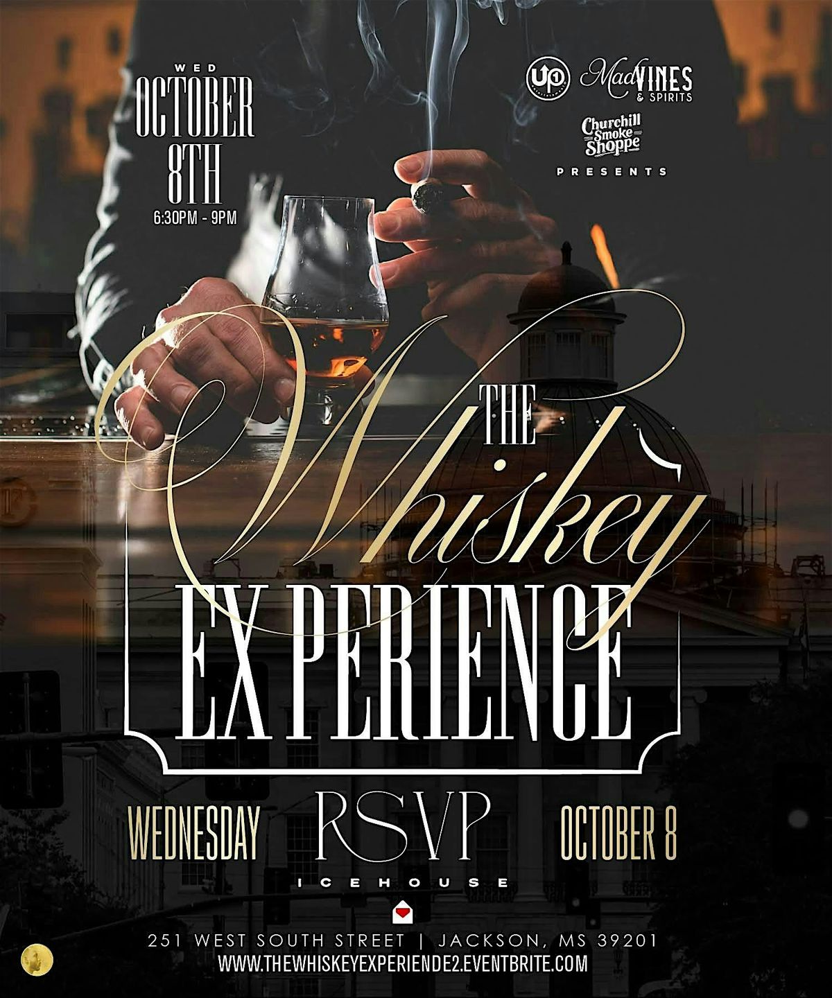 The Whiskey Experience 2, 8 October | Event in Jackson | AllEvents