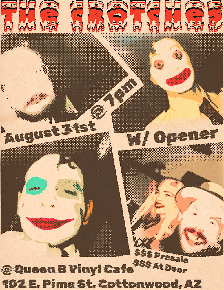 The Crotches with Special Guest TBA, 31 August | Event in Cottonwood | AllEvents