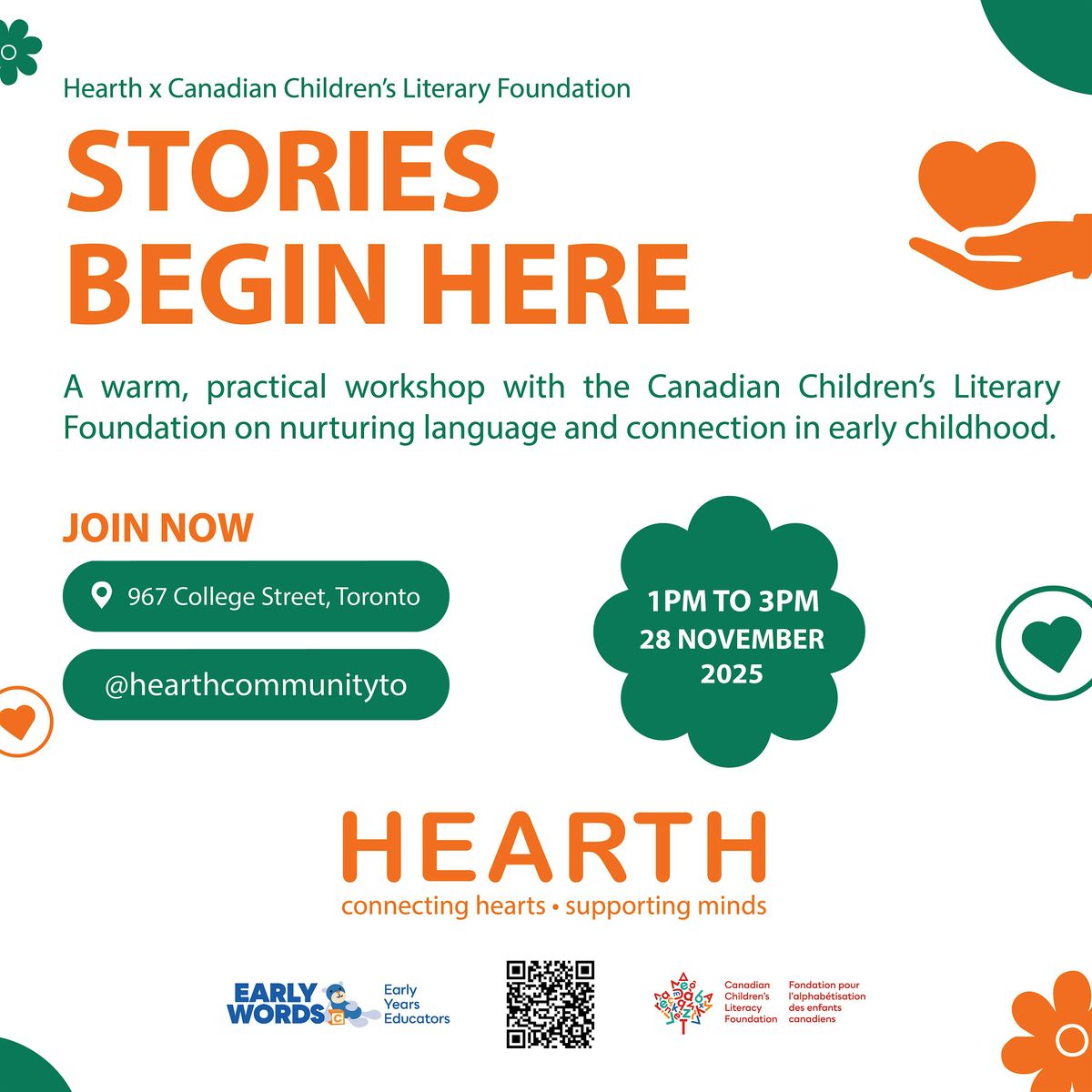 Stories Begin Here, 28 November | Event in Toronto | AllEvents