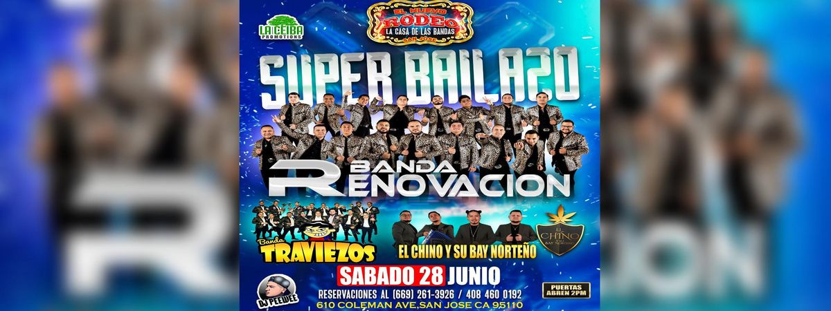 BANDA RENOVACION, BANDA TRAVIEZOS & MAS, 28 June | Event in San Jose | AllEvents