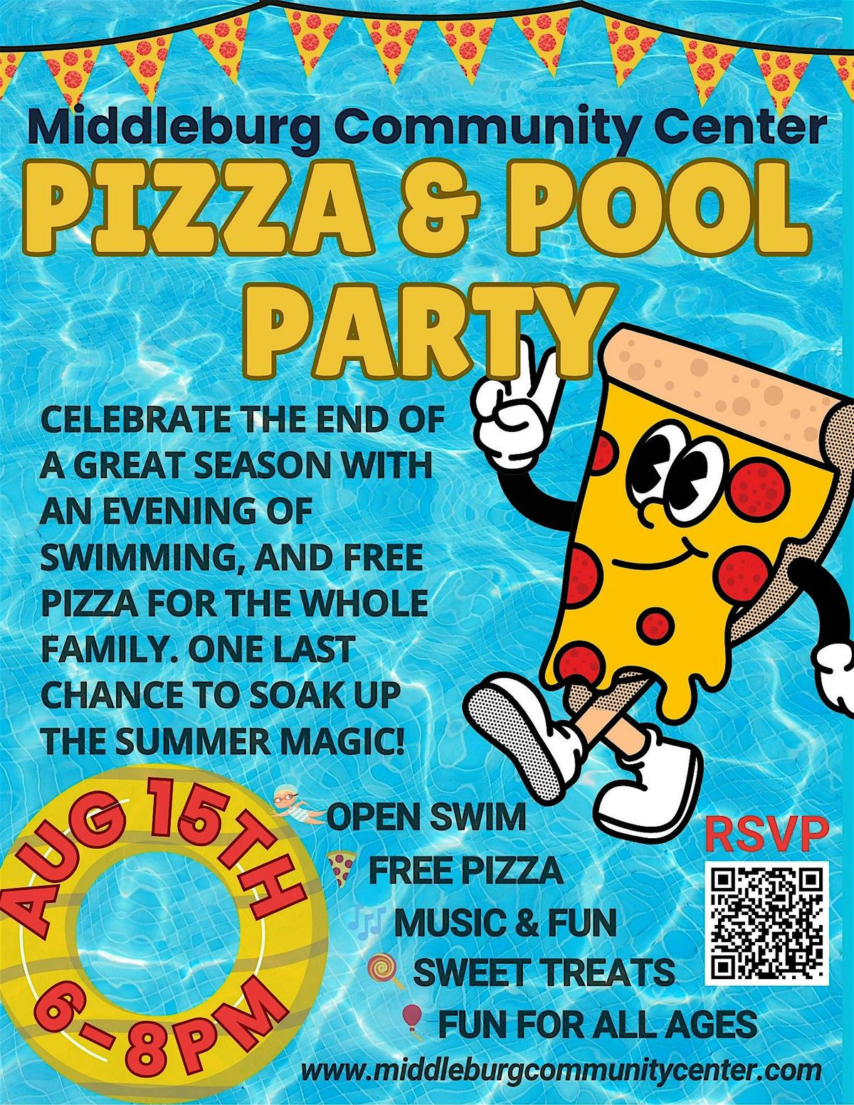 Pizza & Pool Party, 15 August | Event in Middleburg | AllEvents