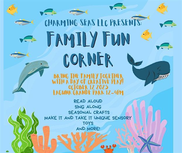 Family Fun Corner, 12 October | Event in Seaside | AllEvents