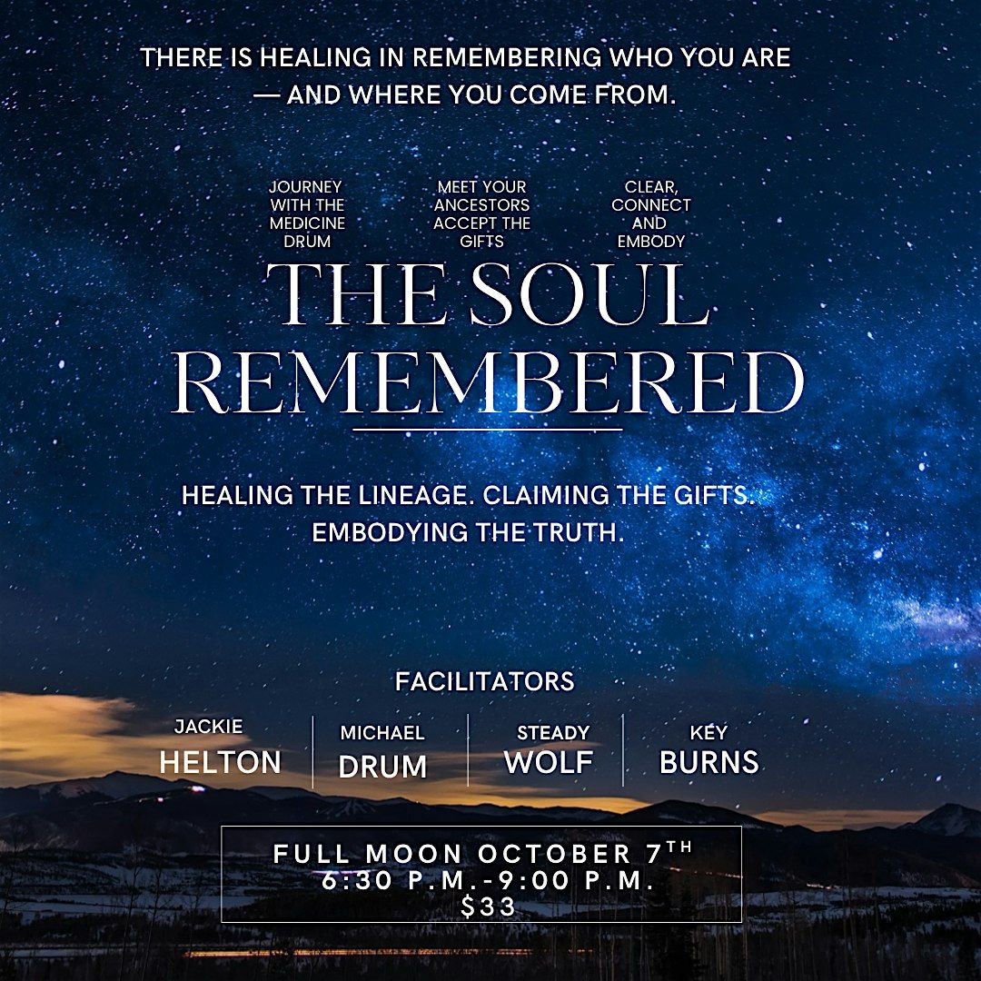 The Soul Remembered, 7 October | Event in Apex | AllEvents
