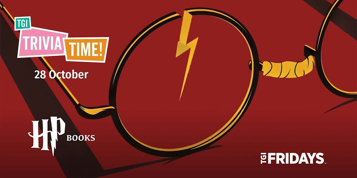HP BOOKS Trivia [ROBINA] at TGI Fridays, 28 October | Event in Robina | AllEvents