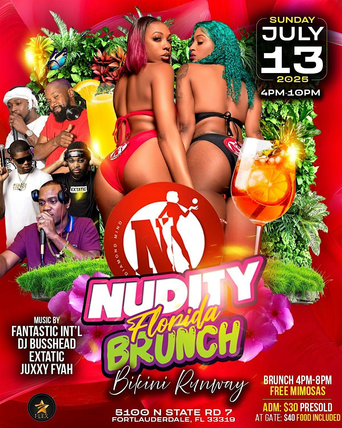 Nudity Brunch/Bikini Runway, 13 July | Event in Fort Lauderdale | AllEvents