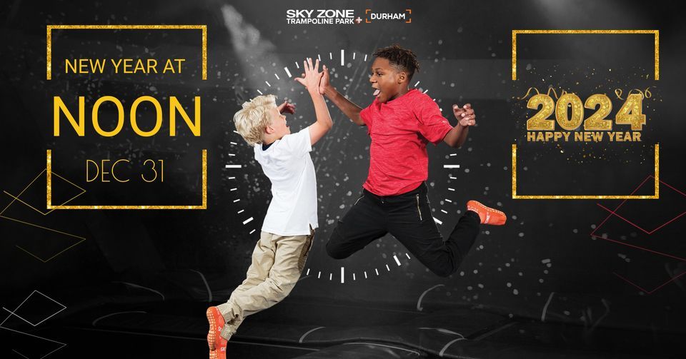 Sky Zone Noon Years Bash Family Fun Edition!, Sky Zone Durham, NC