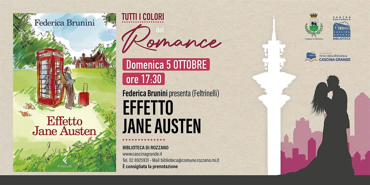 EFFETTO JANE AUSTEN | Event in Rozzano | AllEvents