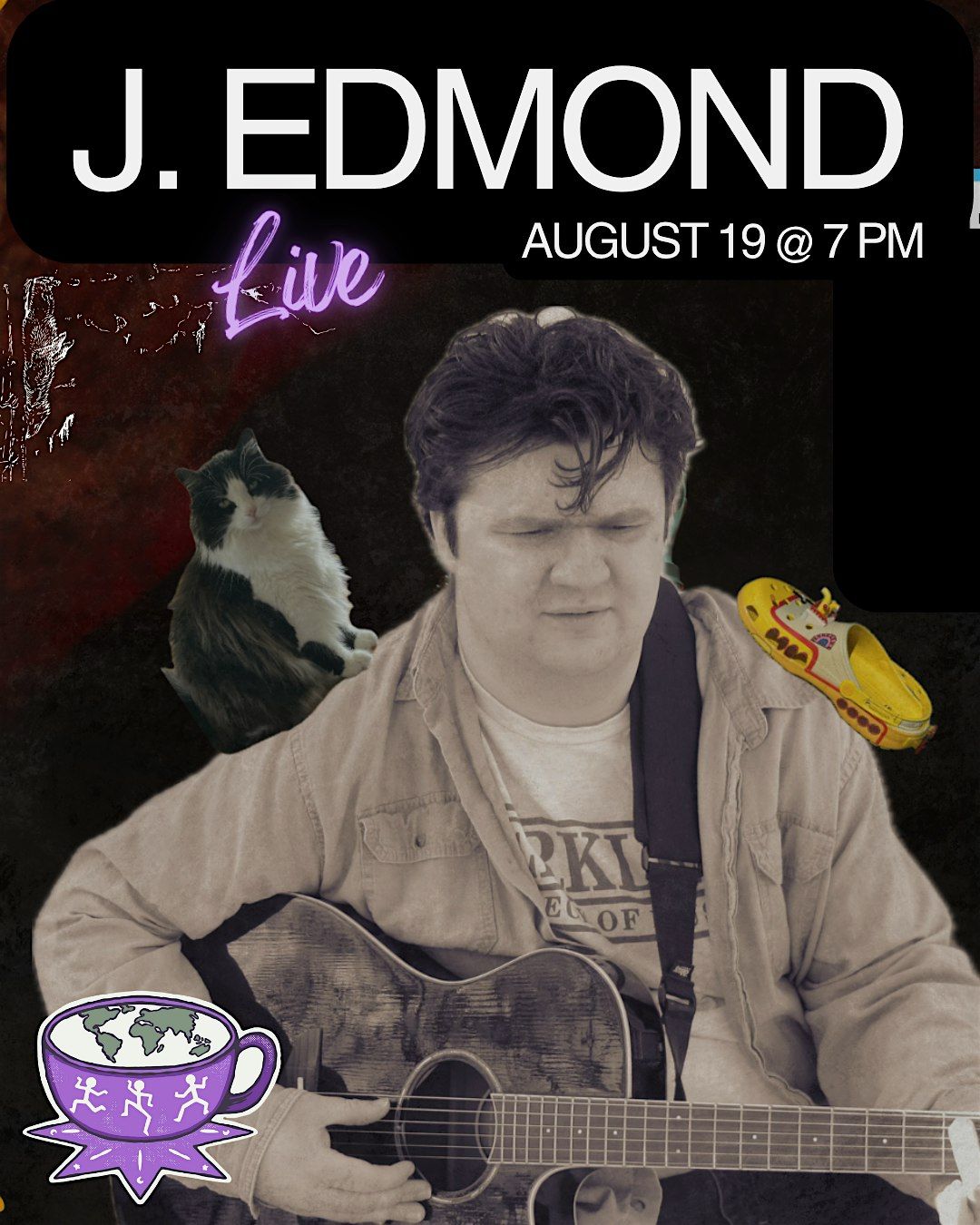 J.Edmond Live and Unplugged @ Klekolo, 19 August | Event in Middletown | AllEvents