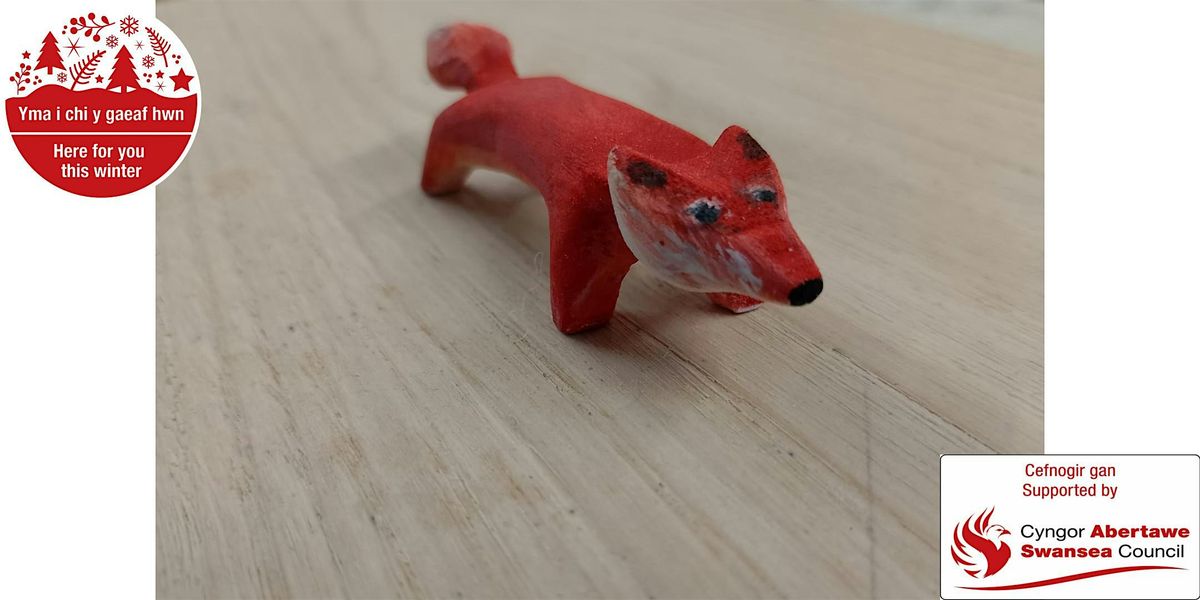 Carve a Christmas Fox with Chris, 22 November | Event in Swansea | AllEvents