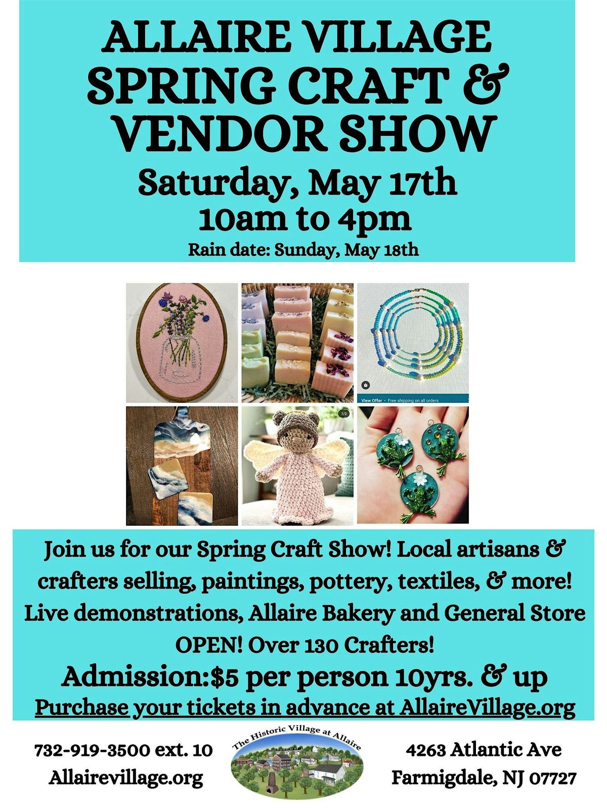 Spring Craft & Vendor Show, 17 May | Event in Farmingdale | AllEvents