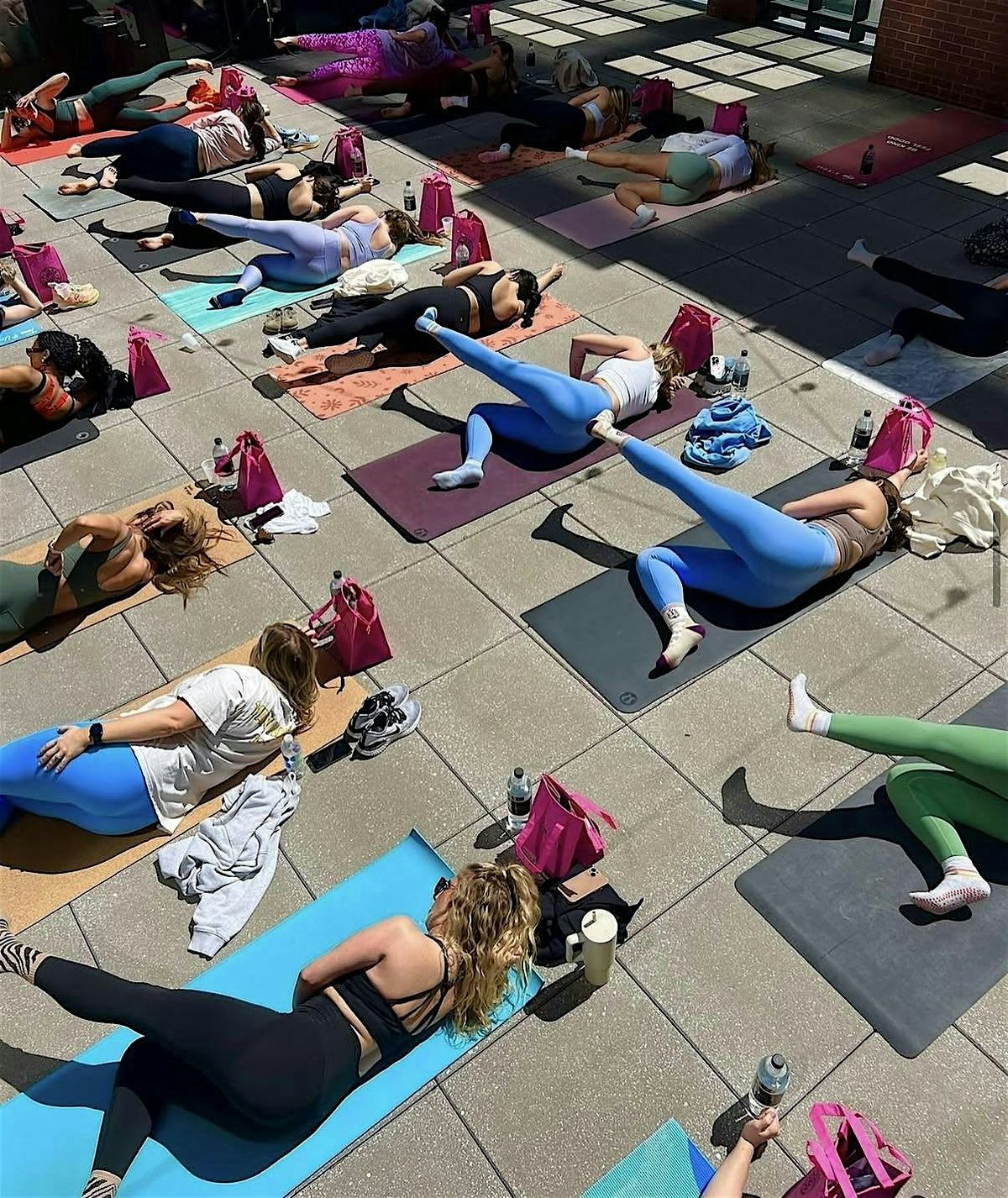 BODYROK Buzz, a rooftop pilates class - Downtown Nashville, Acme Feed ...
