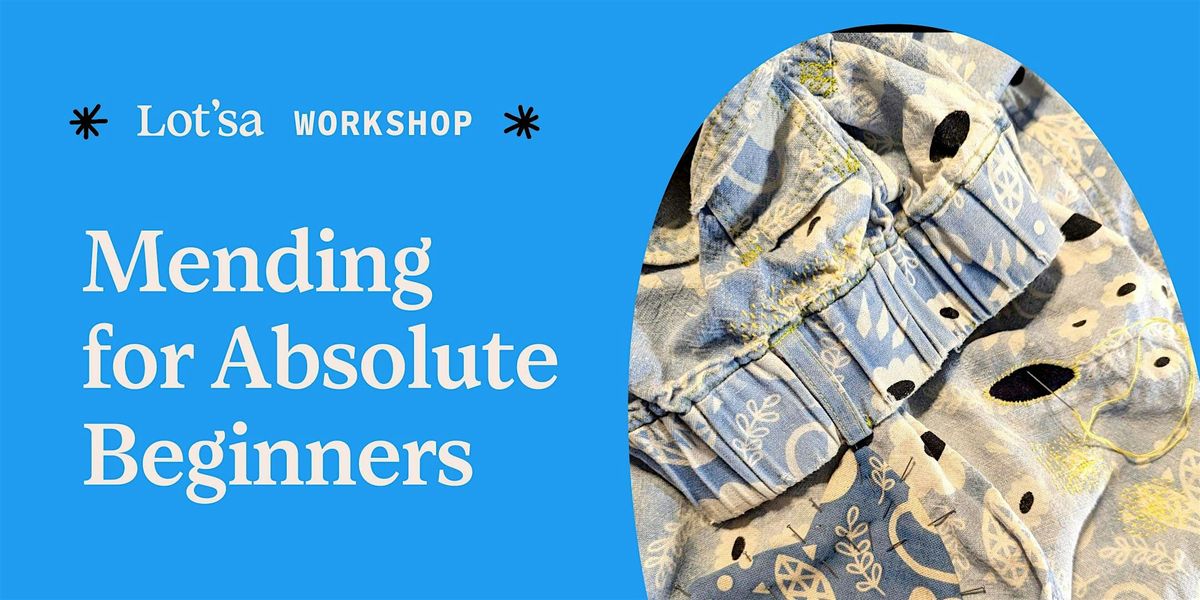 Mending for Absolute Beginners, 19 July | Event in Chicago | AllEvents