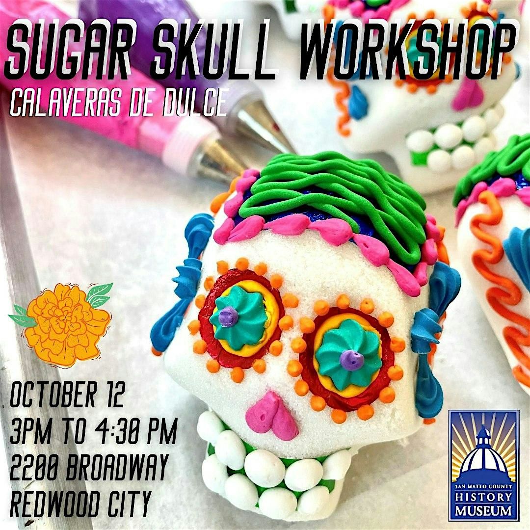 Sugar Skull Workshop, 12 October | Event in Redwood City | AllEvents
