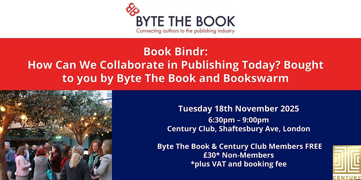 Book Bindr - How Can We Collaborate in Publishing Today? | Event in London | AllEvents