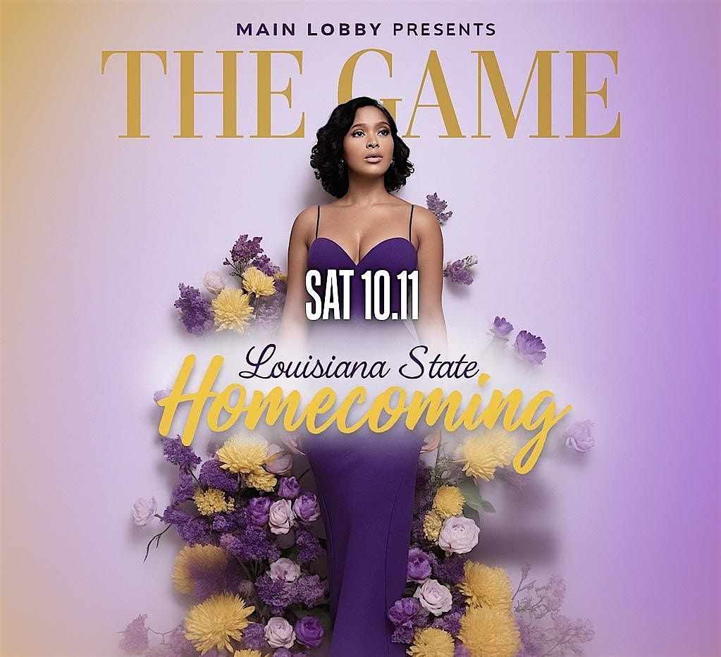 The Game: LSU Homecoming Mixer, 11 October | Event in Baton Rouge | AllEvents