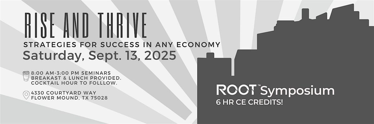 ROOT™ Symposium, 13 September | Event in Flower Mound | AllEvents
