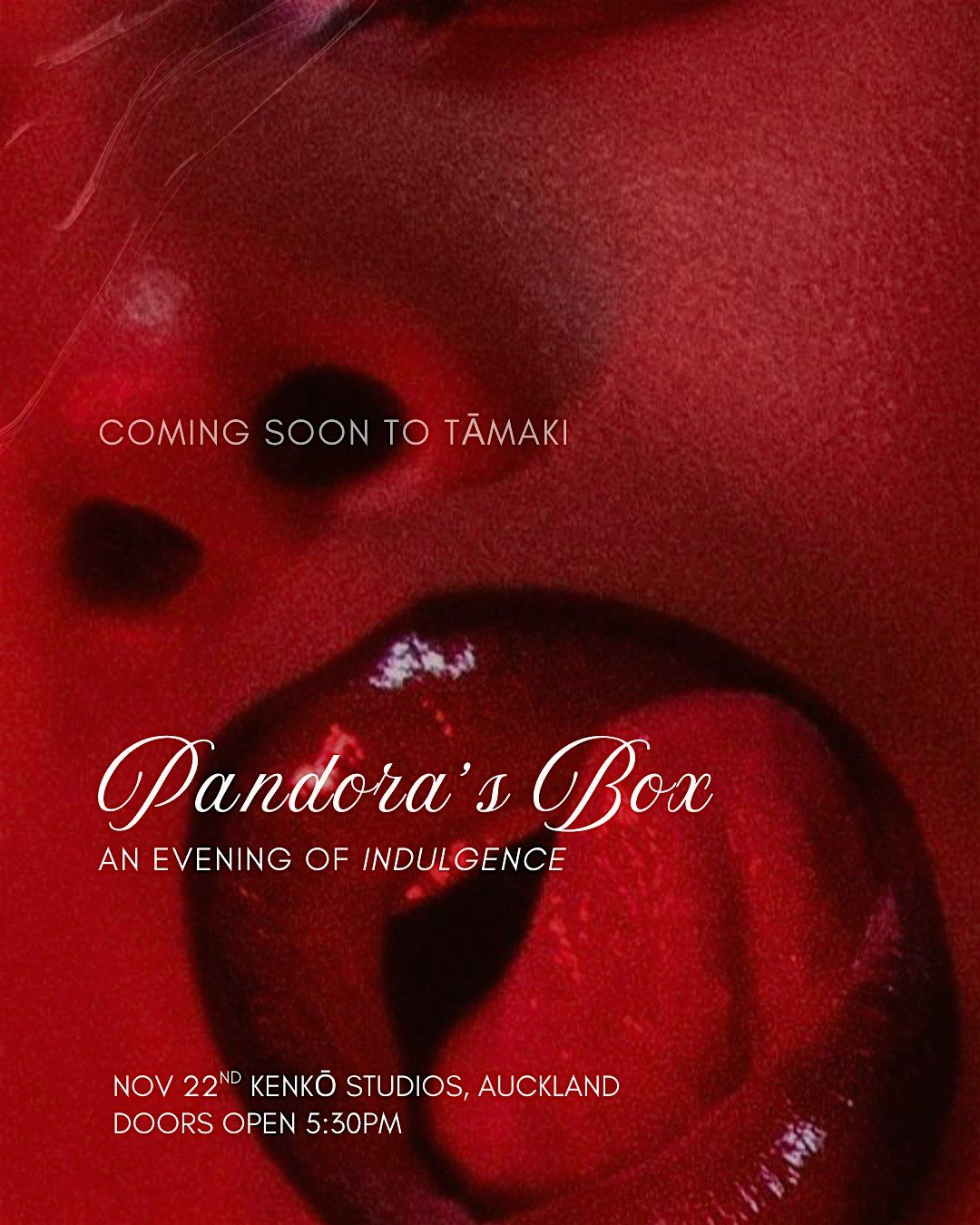 Pandoras Box: An Evening of Indulgence, 22 November | Event in Auckland | AllEvents