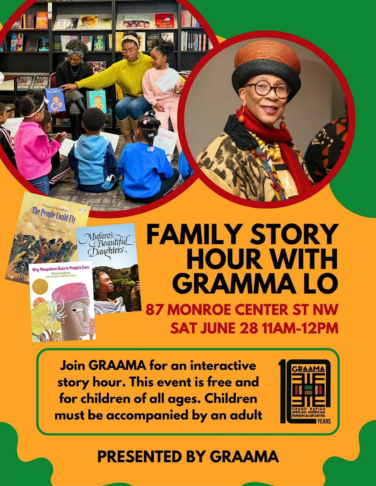 Family Story Hour with GRAAMA Lo, 28 June | Event in Grand Rapids | AllEvents