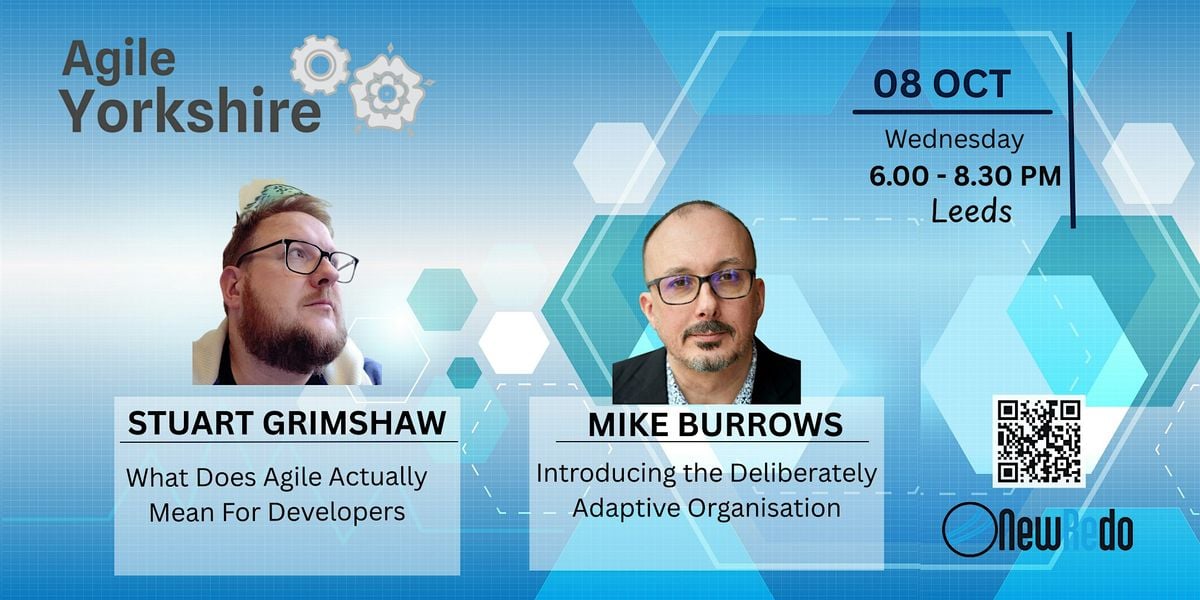 Agile Yorkshire Meetup 08 October 2025, 8 October | Event in Leeds | AllEvents