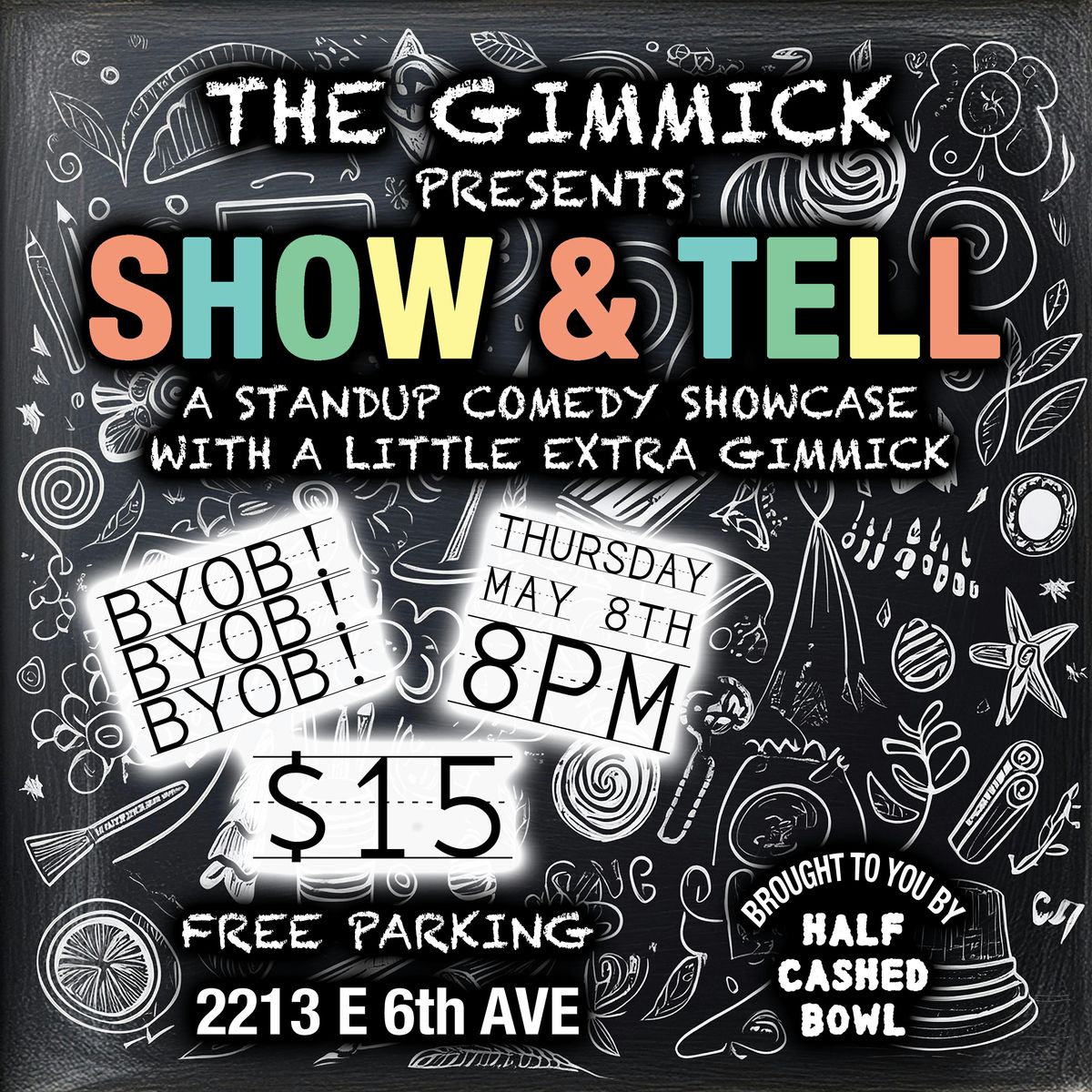 Show and Tell Comedy Show, 8 May | Event in Tampa | AllEvents