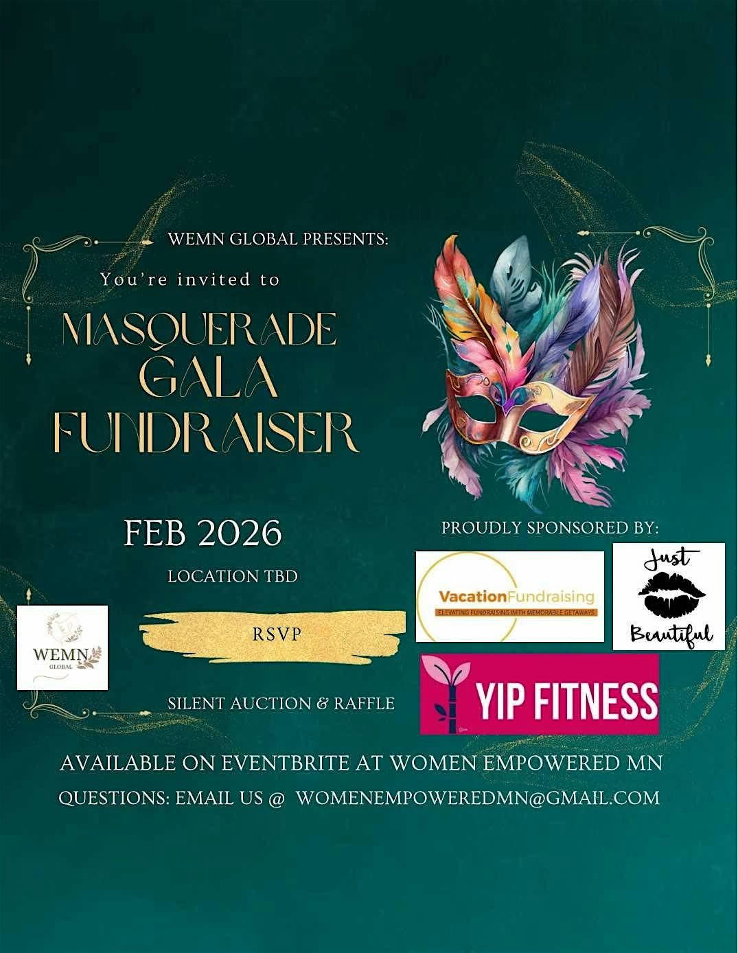 WEMN-Global Masquerade Gala & Silent Auction: Unmasking Hope, 27 February | Event in Minneapolis | AllEvents