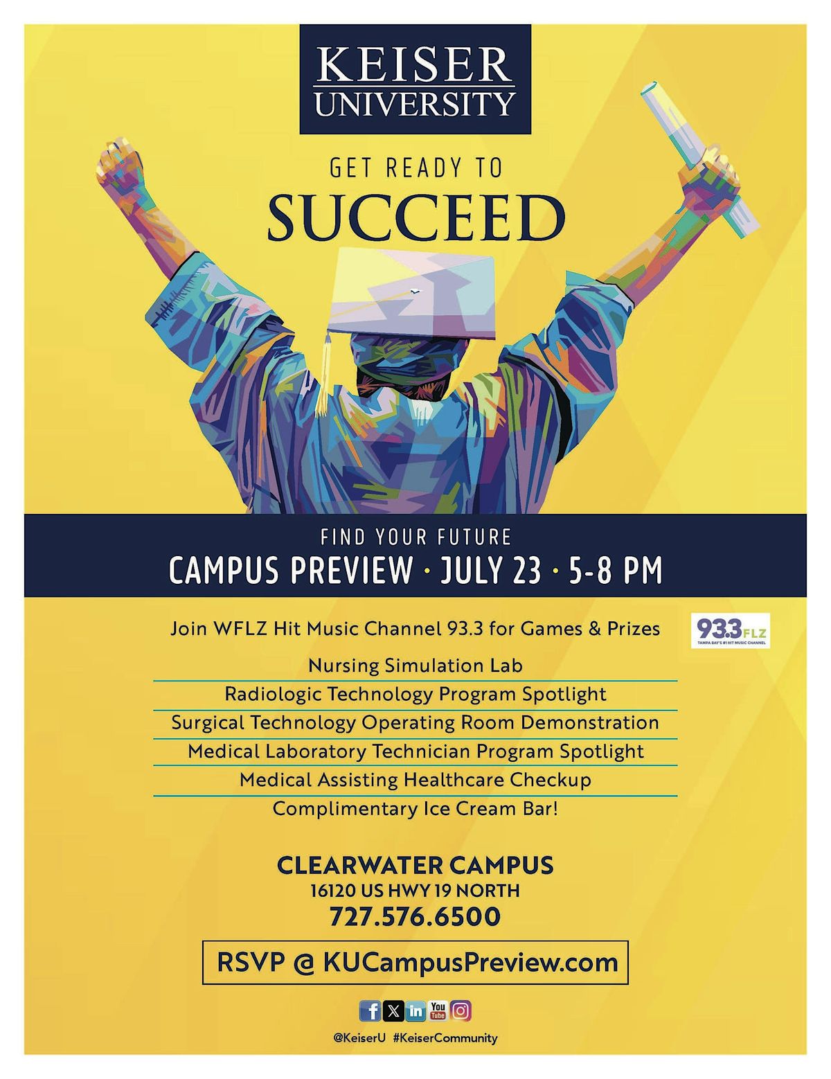 Keiser University Career Preview Open House, 23 July | Event in Clearwater | AllEvents