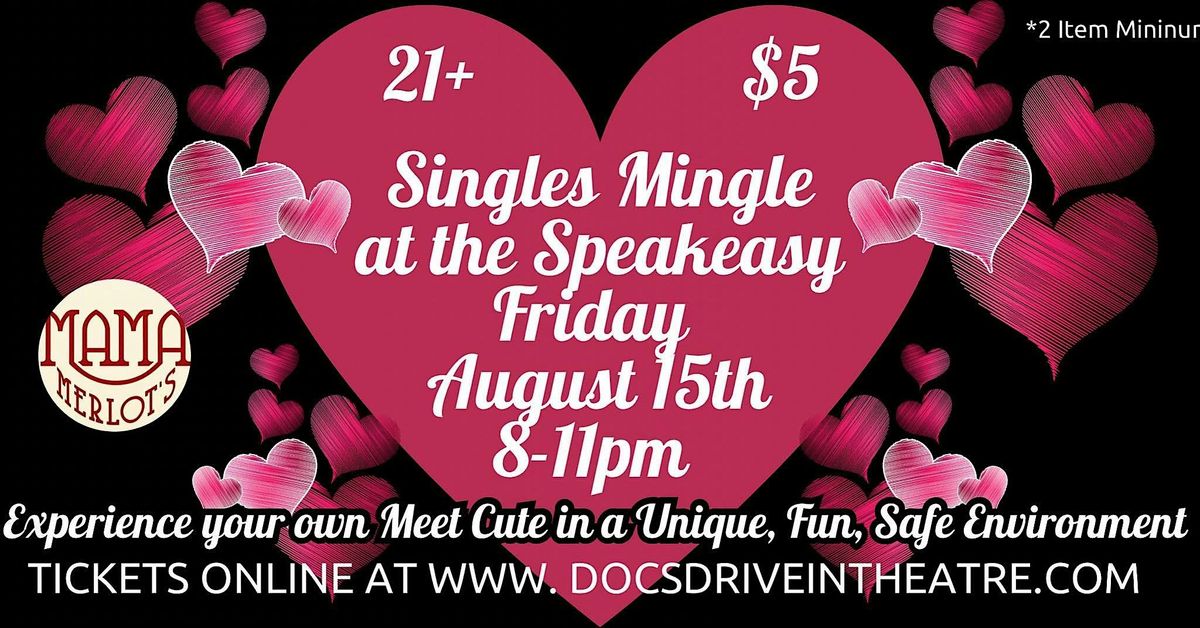 Singles Mingle at the Speakeasy, 15 August | Event in Buda | AllEvents