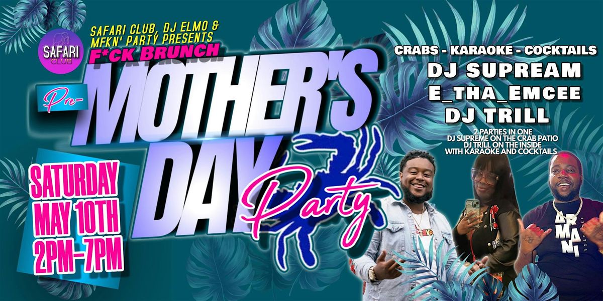 F*ck Brunch PRE-MOTHERS DAY PARTY, 10 May | Event in Baltimore | AllEvents