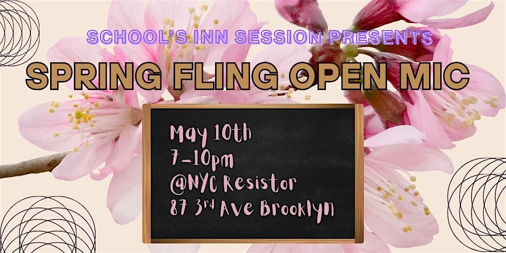 School’s Inn Session: Spring Fling, 10 May | Event in Brooklyn | AllEvents