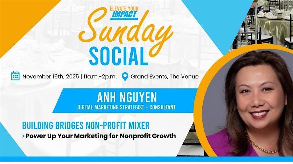 Q4 Sunday Social: Building Bridges Networking Mixer, 16 November | Event in Houston | AllEvents