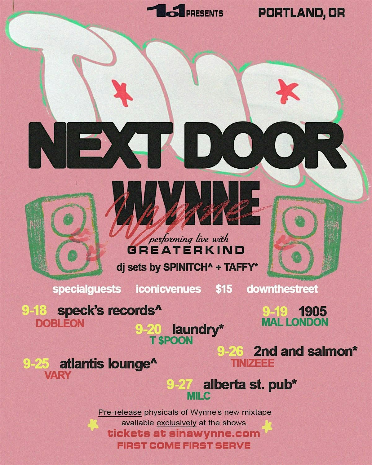 Wynne Live with Greater Kind - 9/27 at Alberta St. Pub, 27 September | Event in Portland | AllEvents