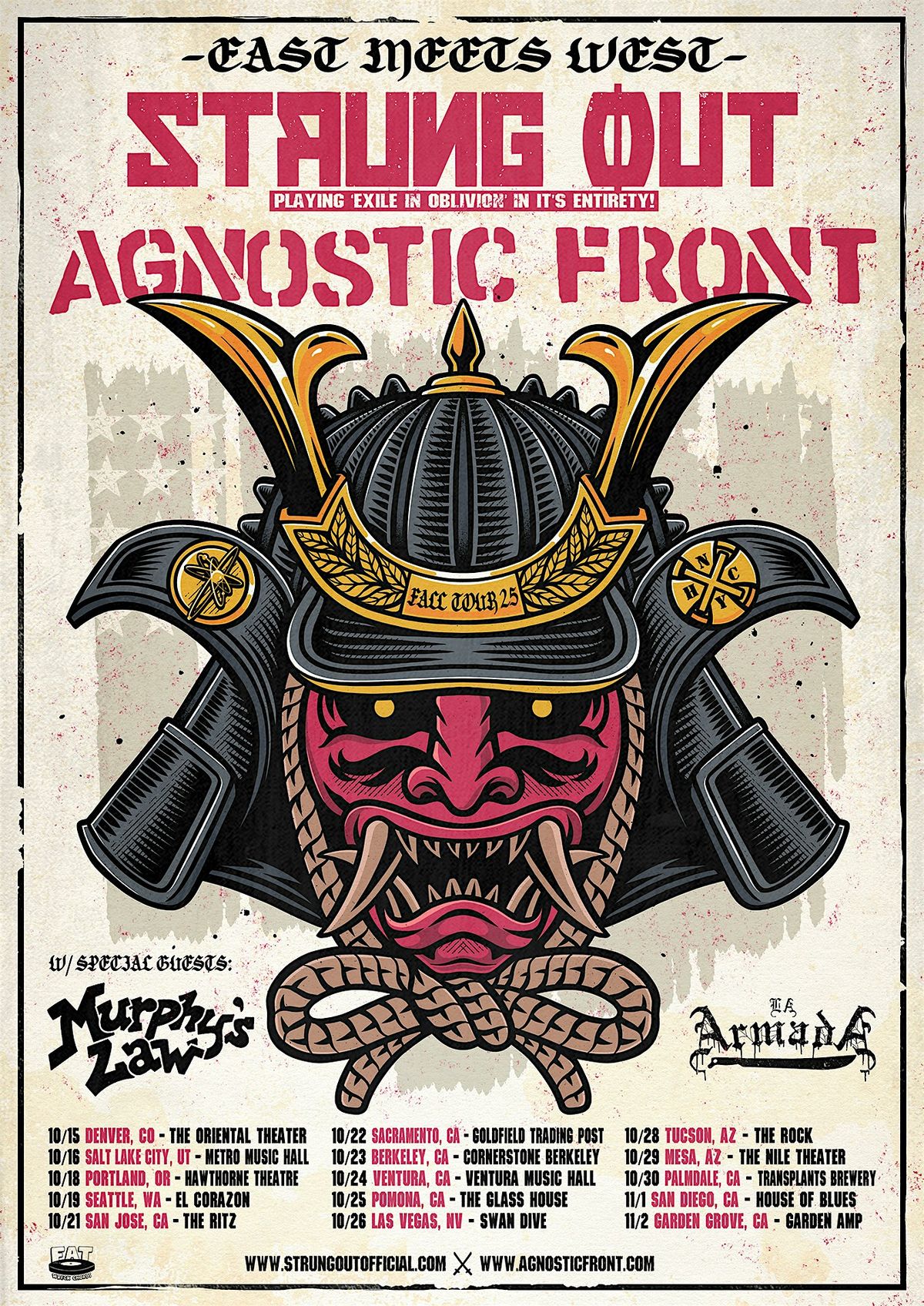 Strung Out, 28 October | Event in Tucson  | AllEvents