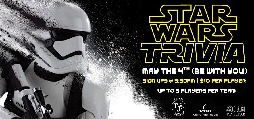 Star Wars Trivia - May the 4th! | Event in Pittsburgh | AllEvents