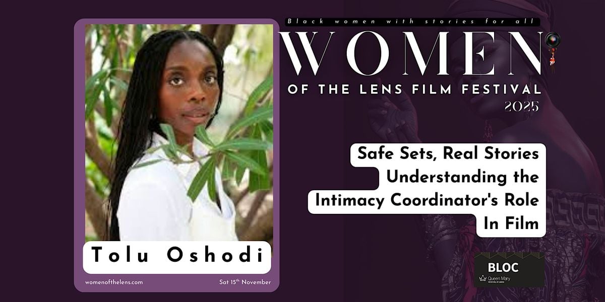 Safe Sets, Real Stories: Understanding Intimacy Coordinator's Role In Film, 15 November | Event in London